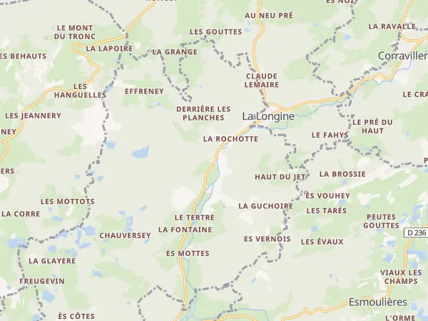 Plan de Amont-et-Effreney