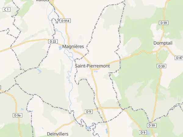 Plan de Saint-Pierremont