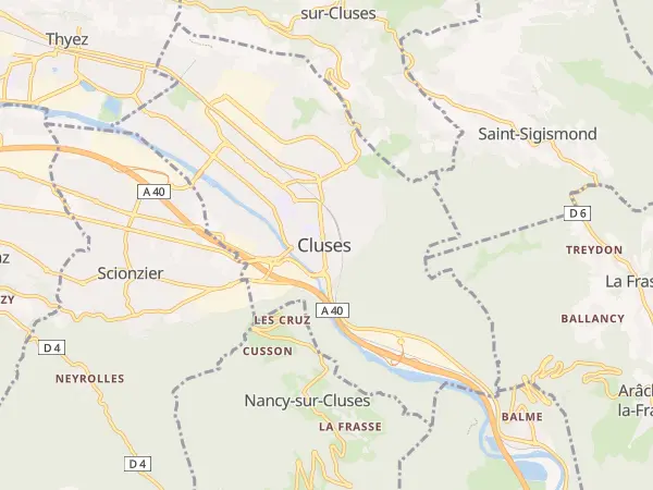 Plan de Cluses