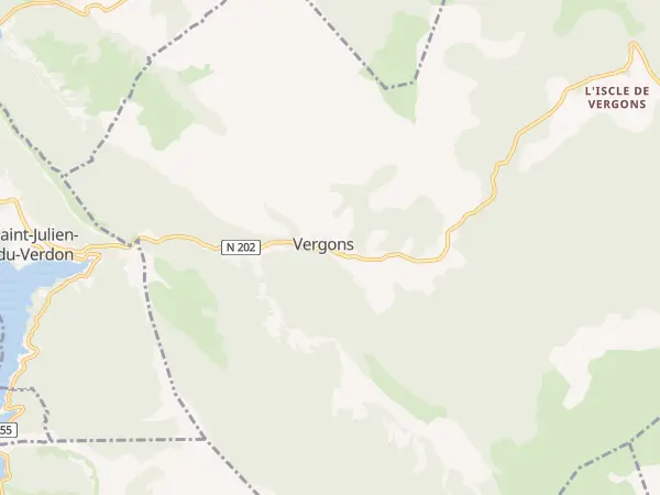 Plan de Vergons