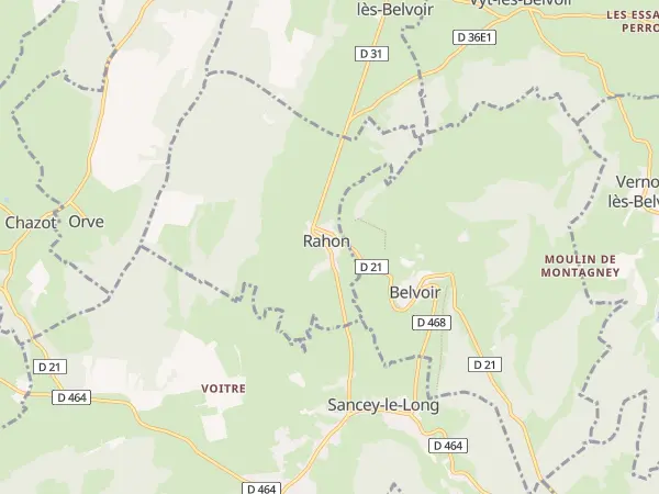 Plan de Rahon