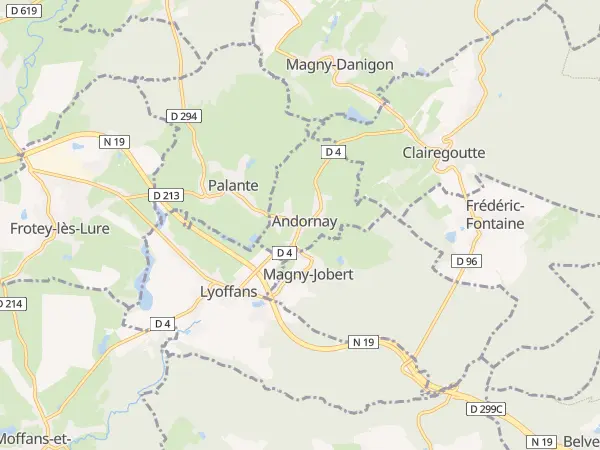 Plan de Andornay
