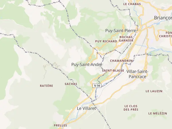 Plan de Puy-Saint-André