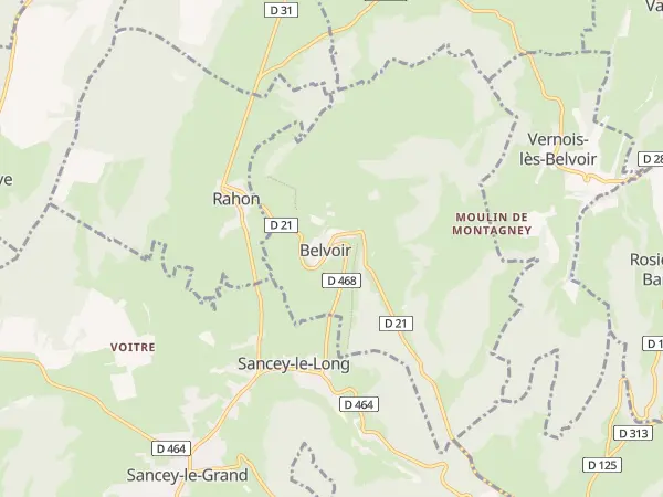 Plan de Belvoir