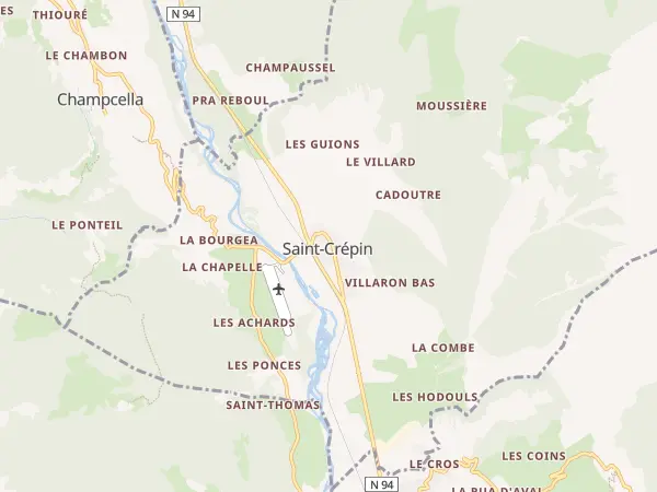Plan de Saint-Crépin