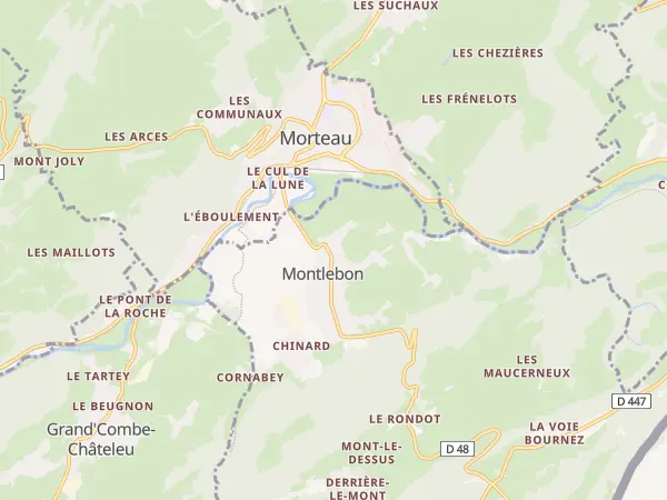 Plan de Montlebon