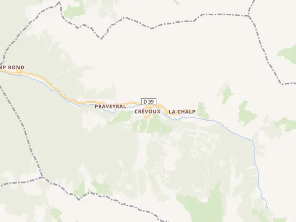 Plan de Crévoux