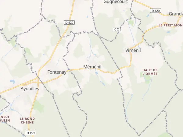 Plan de Méménil