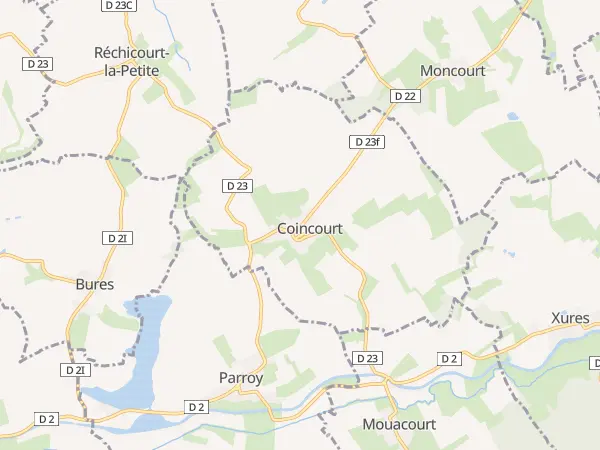 Plan de Coincourt