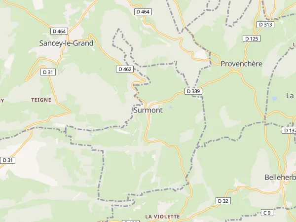 Plan de Surmont