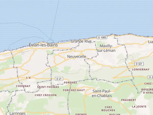 Plan de Neuvecelle
