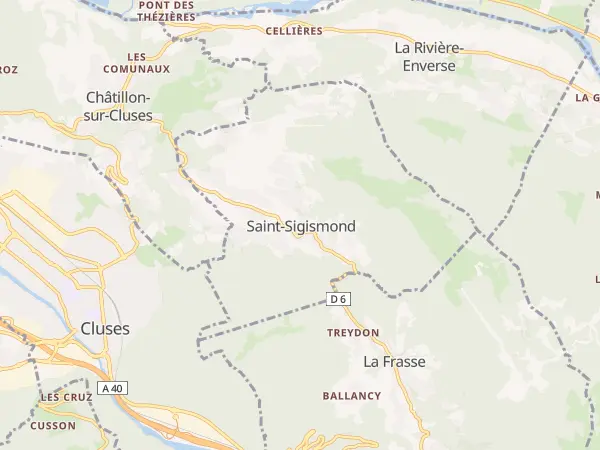 Plan de Saint-Sigismond