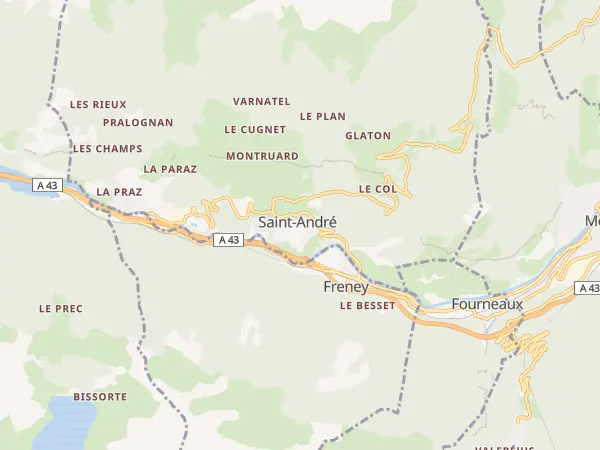 Plan de Saint-André