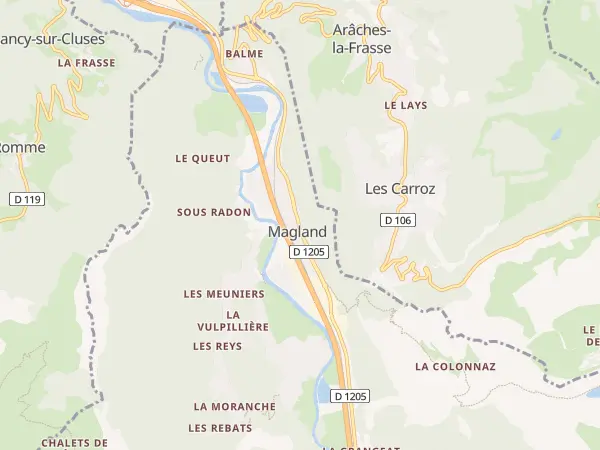 Plan de Magland