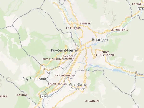 Plan de Puy-Saint-Pierre