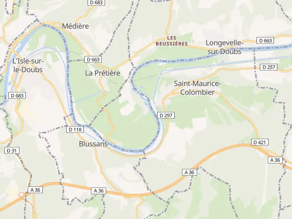 Plan de Blussangeaux