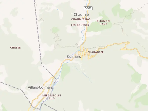 Plan de Colmars