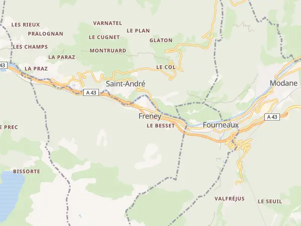 Plan de Freney