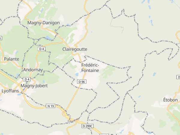 Plan de Frédéric-Fontaine