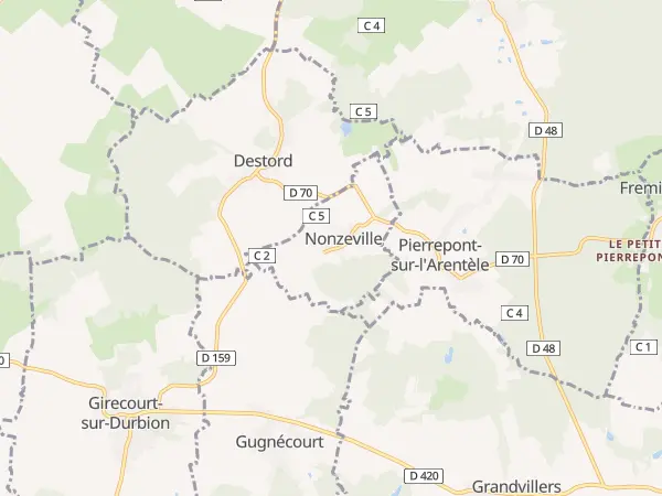 Plan de Nonzeville