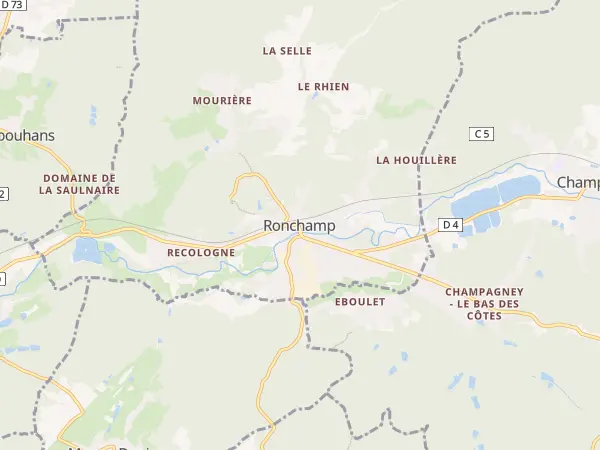 Plan de Ronchamp