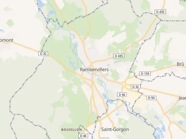 Plan de Rambervillers
