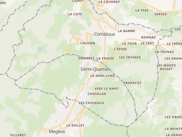 Plan de Demi-Quartier