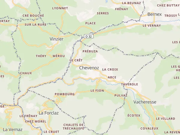 Plan de Chevenoz