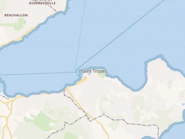 Plan de Saint-Tropez