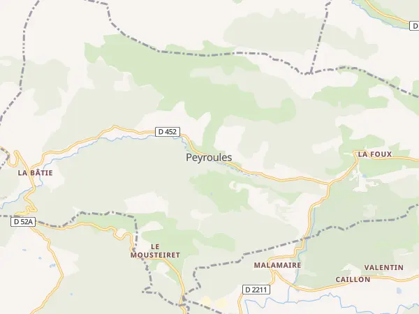 Plan de Peyroules