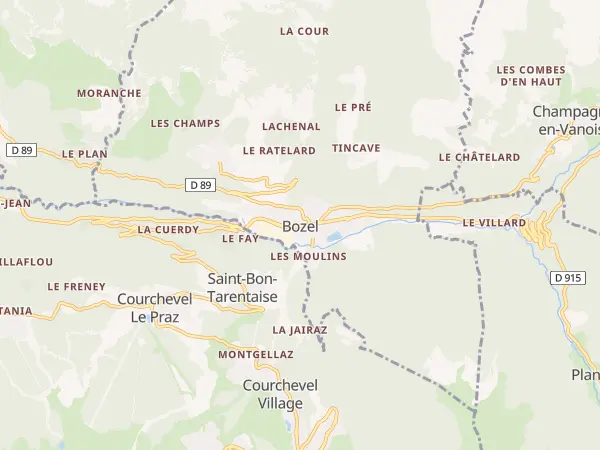 Plan de Bozel