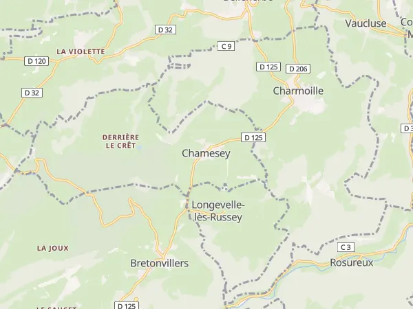Plan de Chamesey