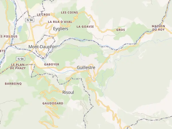 Plan de Guillestre