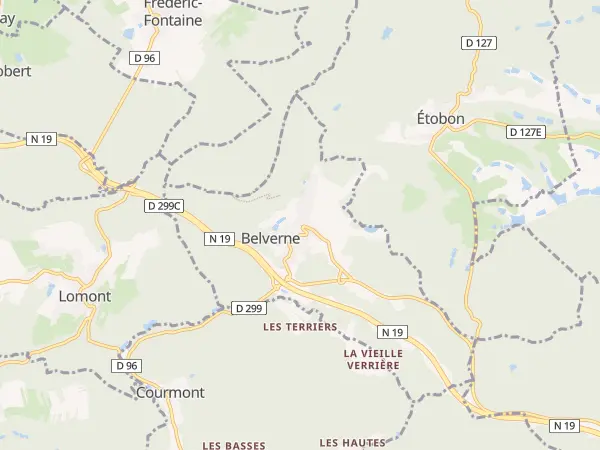 Plan de Belverne