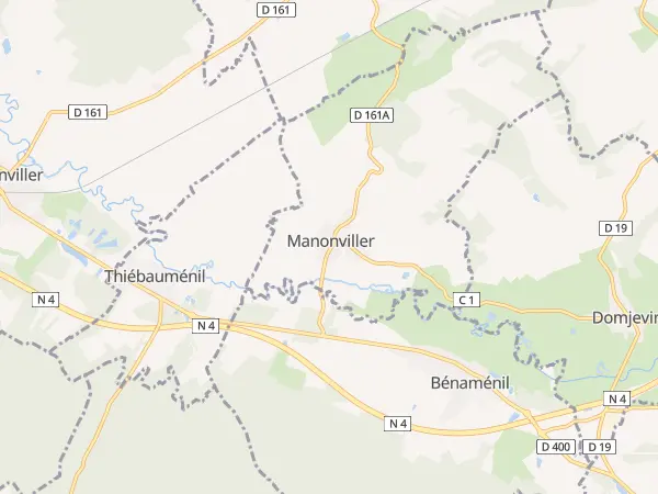 Plan de Manonviller