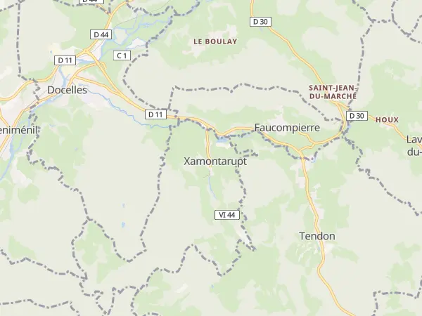 Plan de Xamontarupt