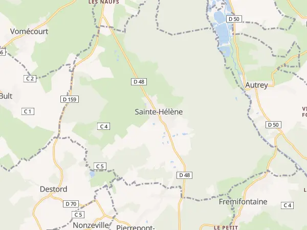 Plan de Sainte-Hélène