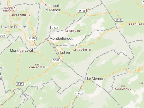 Plan du Luhier