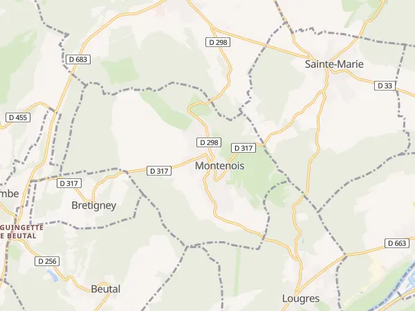 Plan de Montenois