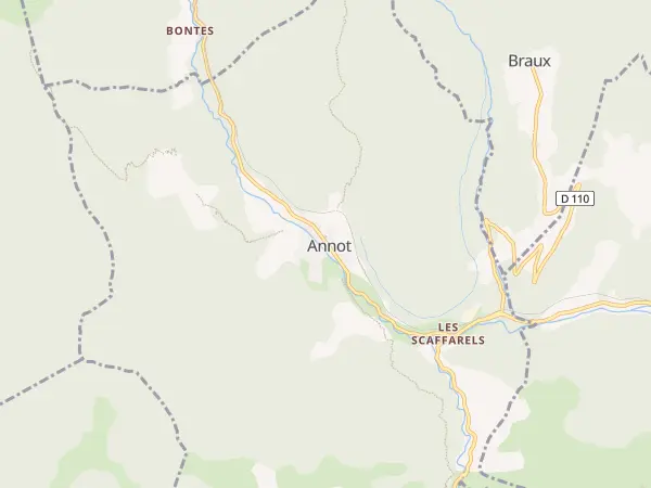 Plan de Annot