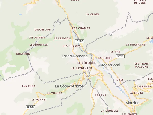 Plan de Essert-Romand