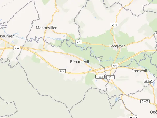 Plan de Bénaménil