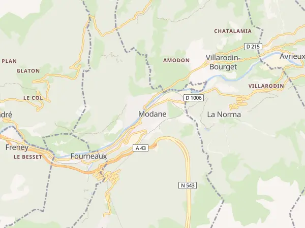Plan de Modane