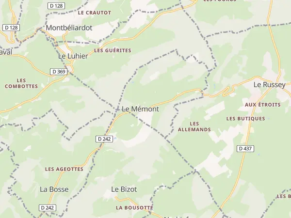 Plan du Mémont