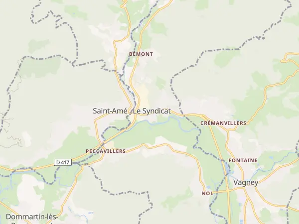 Plan du Syndicat