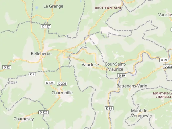 Plan de Vaucluse