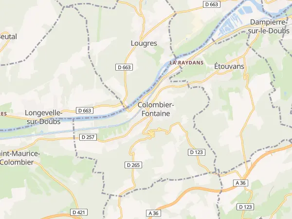 Plan de Colombier-Fontaine