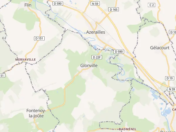 Plan de Glonville