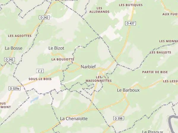 Plan de Narbief