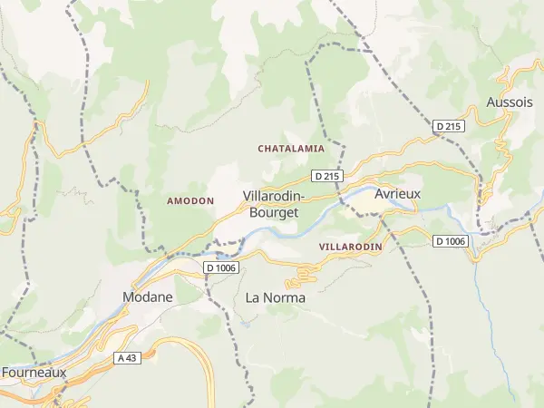 Plan de Villarodin-Bourget